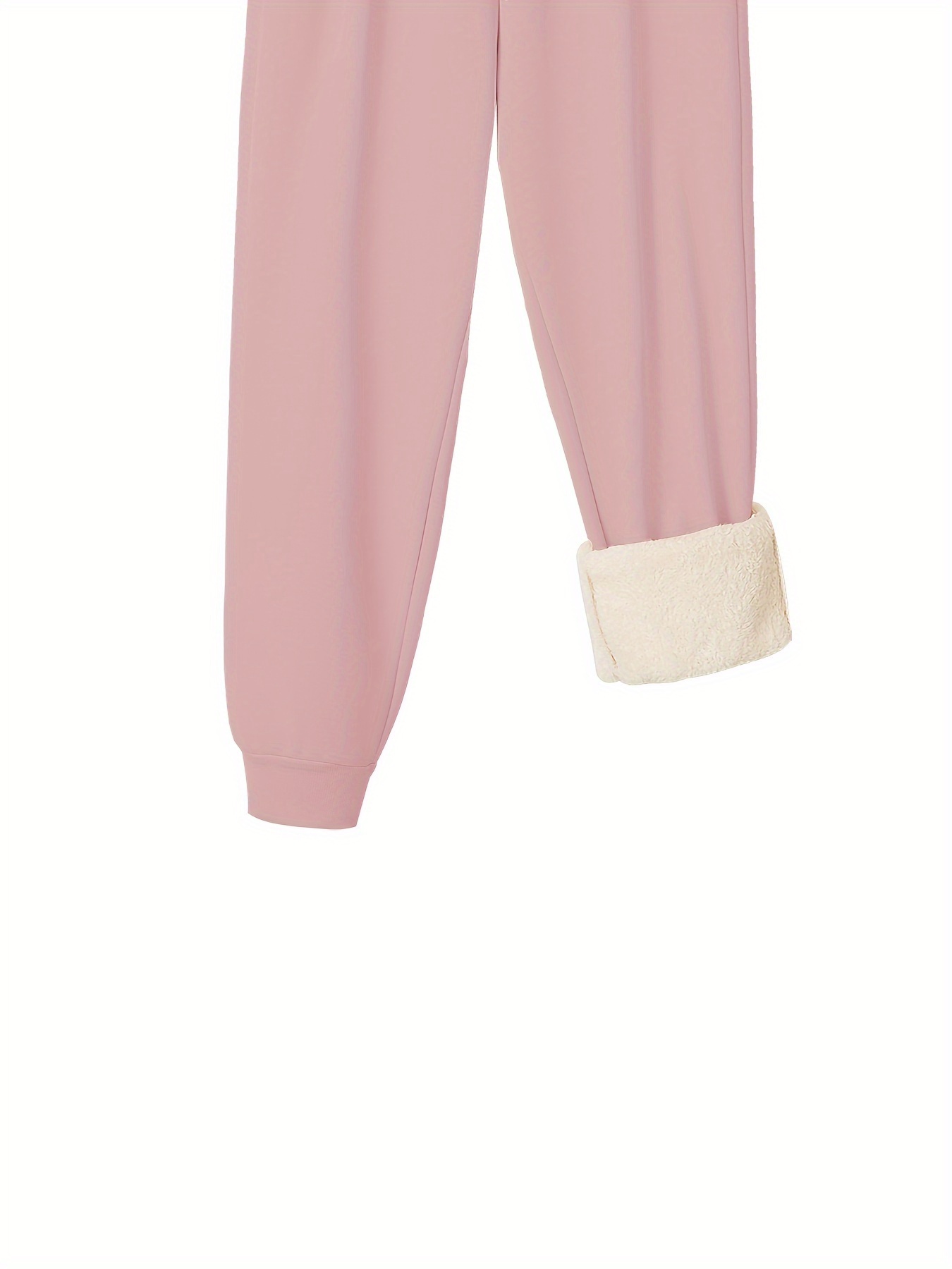 Xmas Casual Pants Women's Graphic Print Fleece Harem Trousers