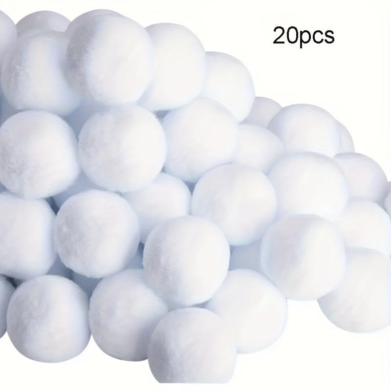 Indoor Snowballs For Kids,Fake Snowballs For Kids Indoor Artificial  Snowballs Christmas Fake Snowballs Decorations Snow Toy Balls For Game