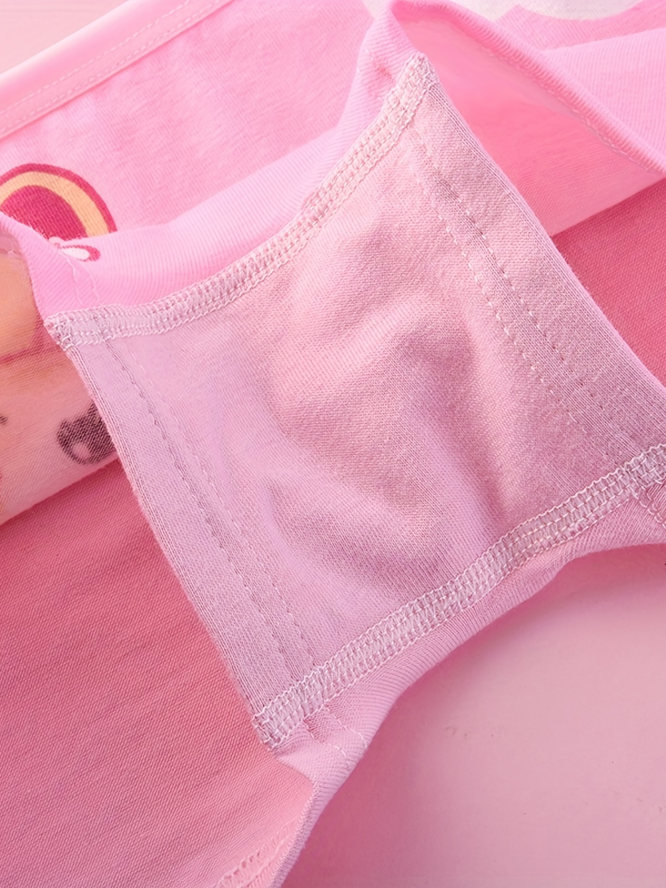 Girls Cotton Cute Bunny Cat Print Underwear Shorts Soft - Temu