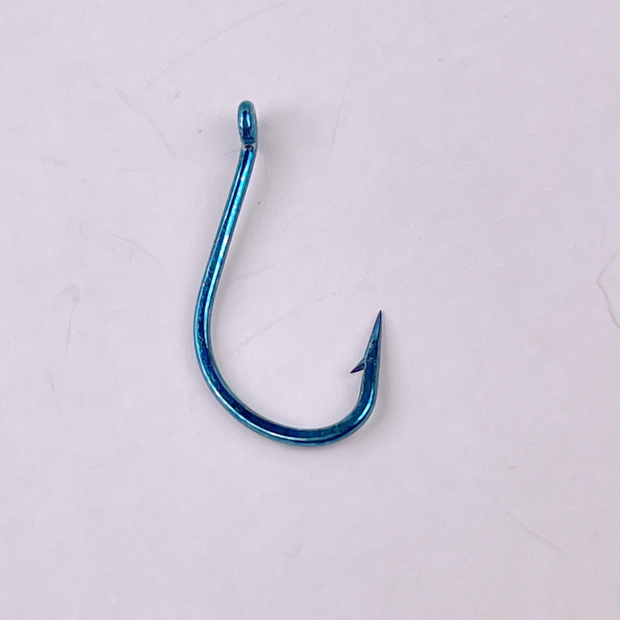 Size 2# 18# Curve Shank Hooks Barbed Fishing Hooks Eye - Temu