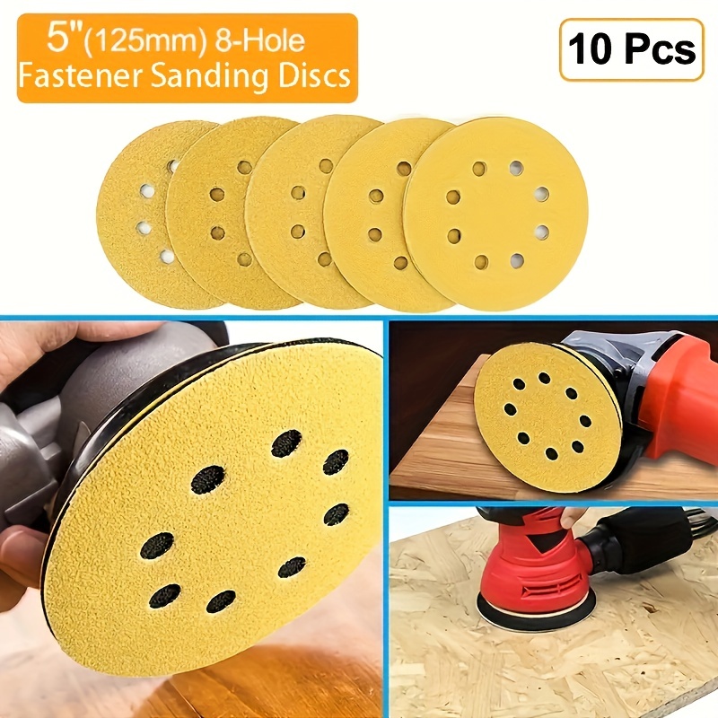 Hook Loop Hand Sanding Block Perfect Wood Round Mouse - Temu