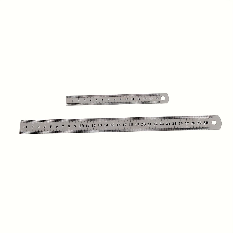Stainless Steel Metric Ruler, 15/20/30cm Metric Rule, Jewelry
