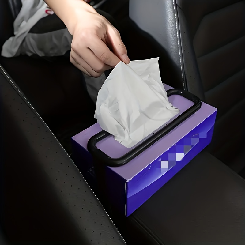 ISO BSCI LVMH factory custom luxury PU tissue box for car small