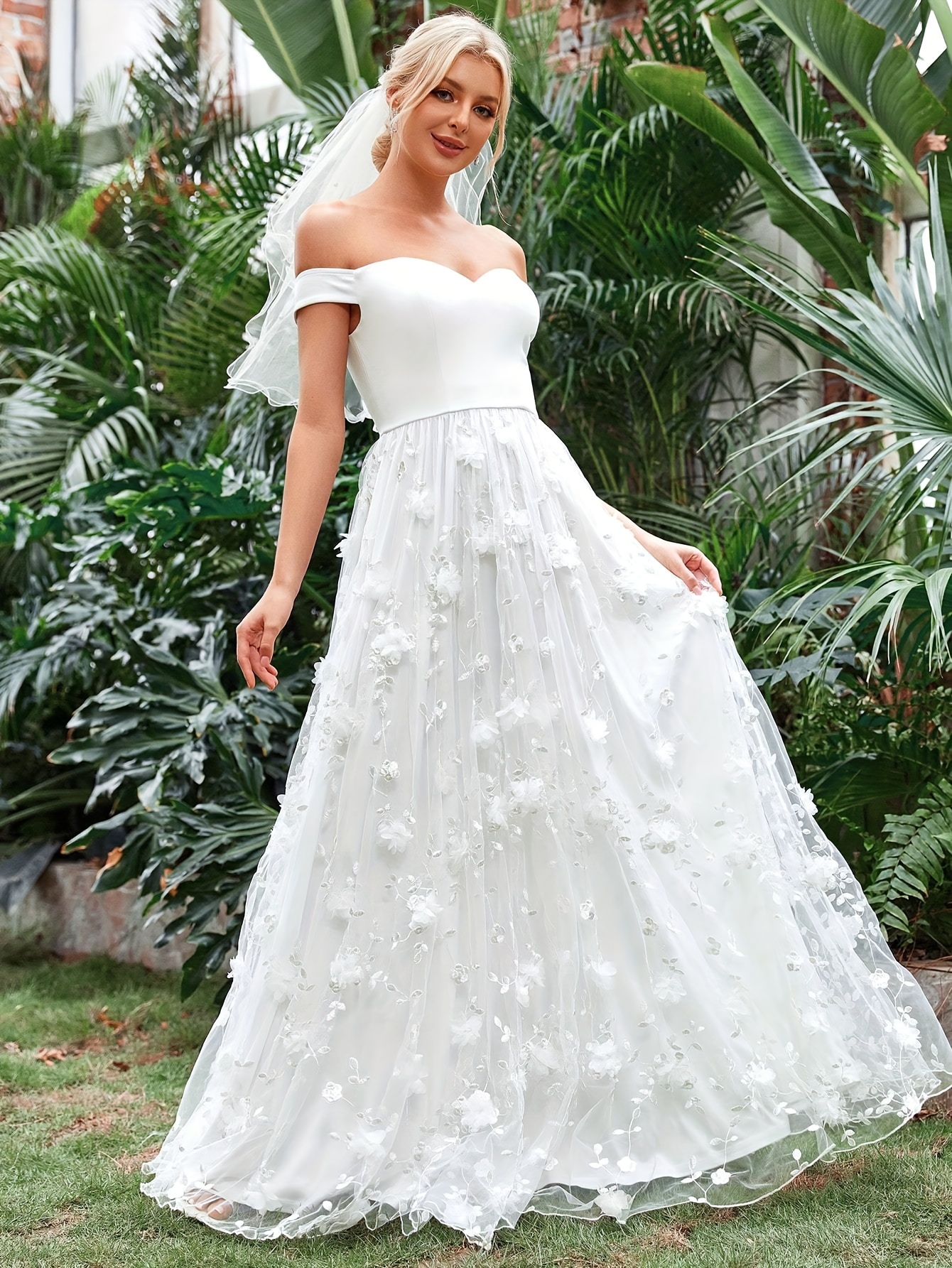 Ivory Wedding Dresses Women - Temu United Arab Emirates