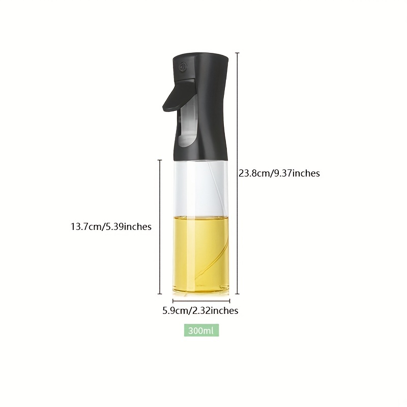 1pc 220ml 320ml olive oil sprayer bottle kitchen sprayer bottle leak proof bbq air fryer sprayer oil camping cookware tool 2