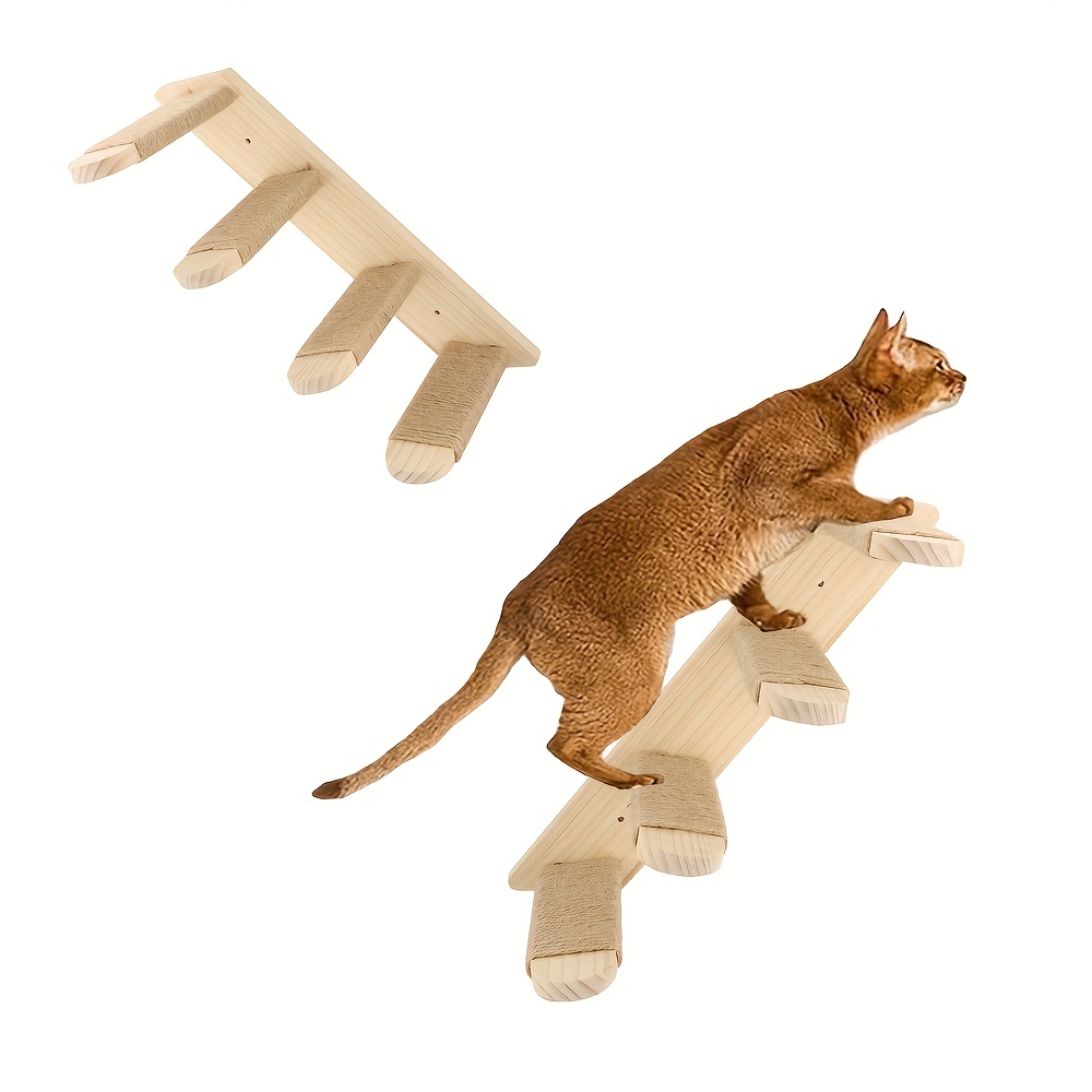Escalera Gatos Escalada, 150 × 30 cm, Gris