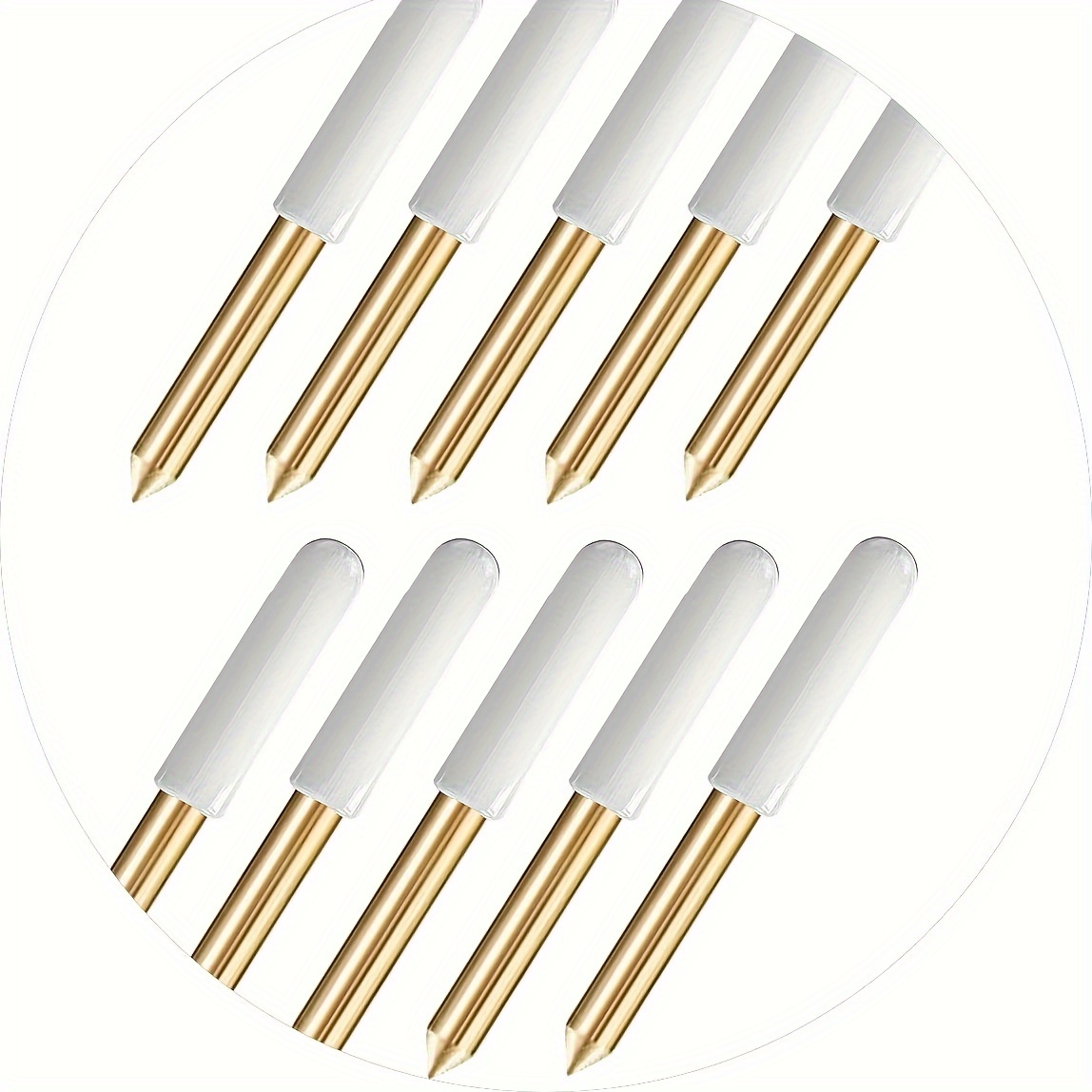 60pcs 30/45/60 Degree Deep Cut Replacement Blades Compatible With Cricut  Explore Air 2/3/Maker Expression, Perfect For Cutting Thick Vinyl Fabrics