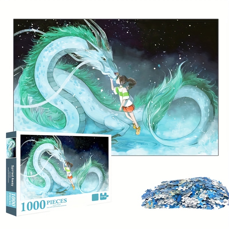 Naruto Puzzle 1000 Pieces Japanese Cartoon Anime Jigsaw Puzzle for Adults  Kids Educational Toys Decompressing Game