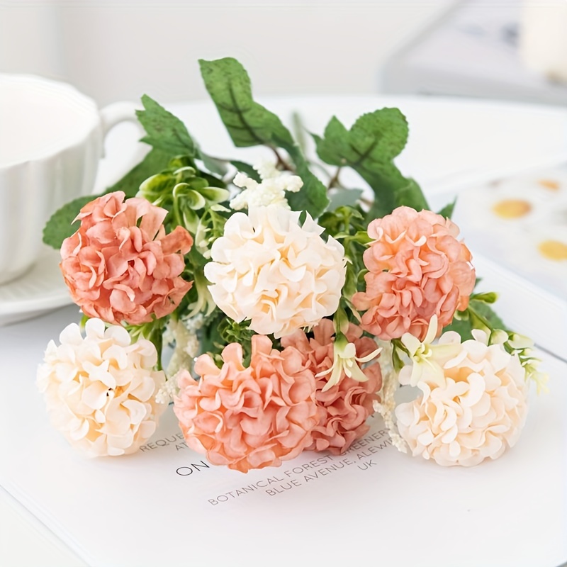Small Rose Carnation Artificial Flowers Bulk Fake - Temu