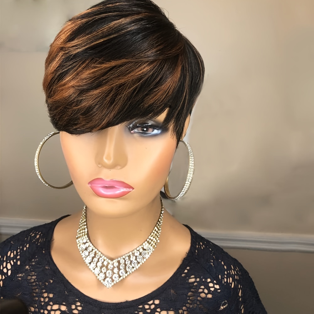 Short cut wigs 2024 for black women