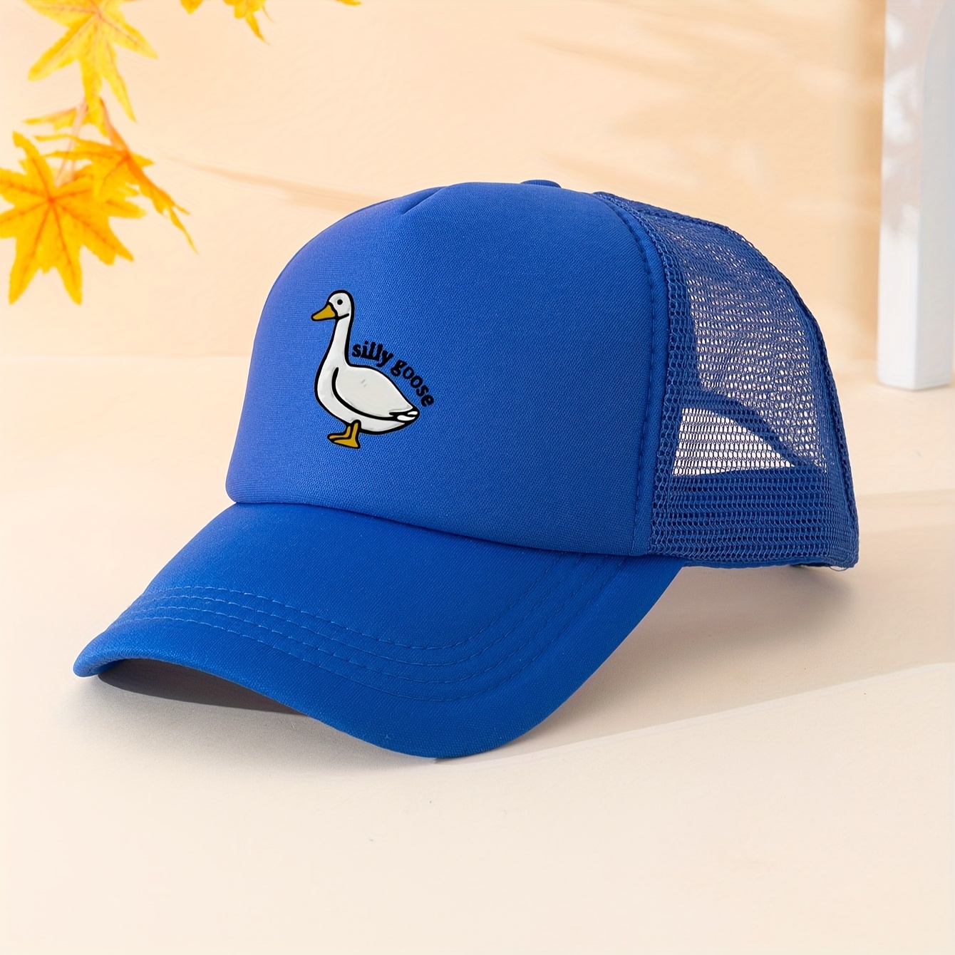 cartoon trucker hat