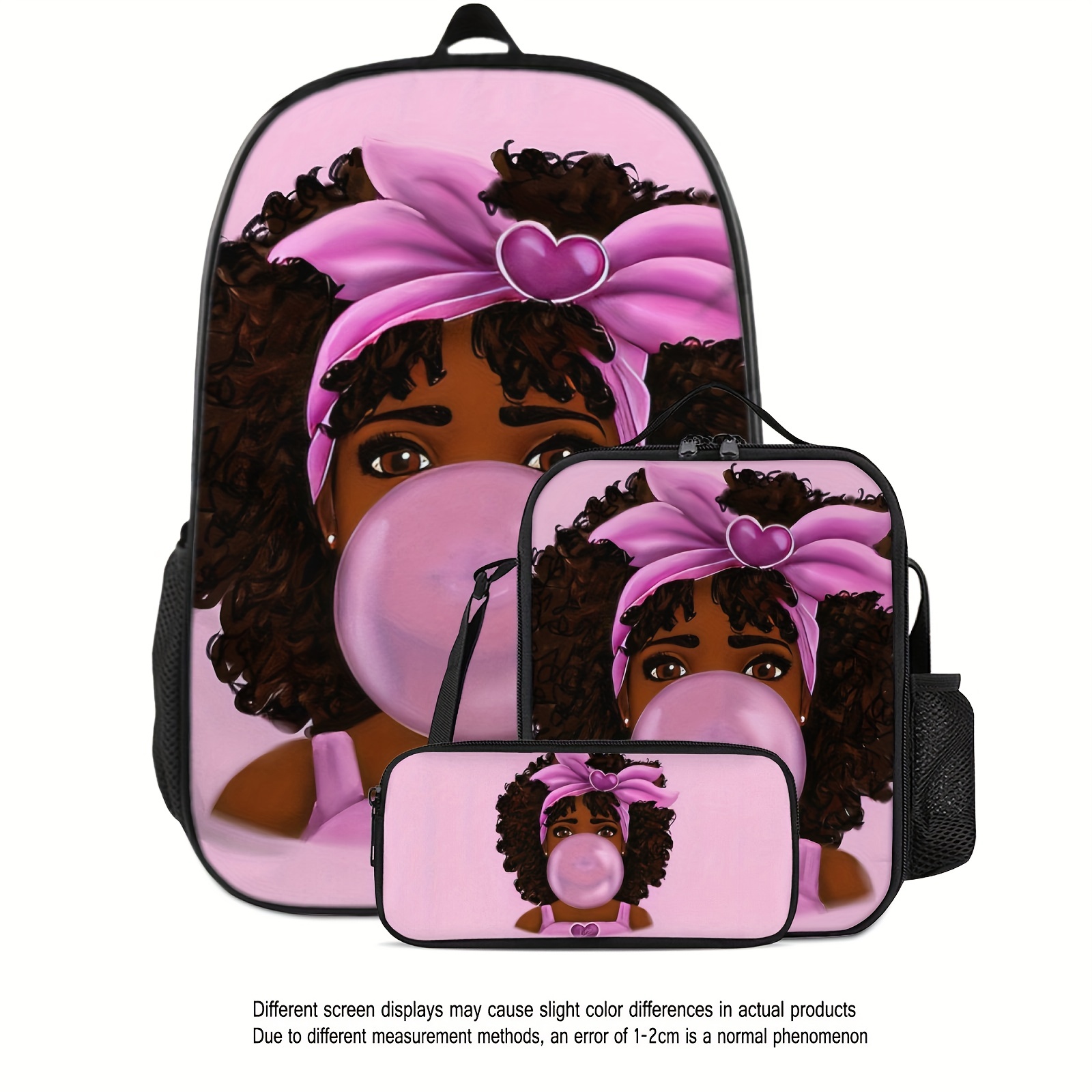 Colored School Backpacks Set Backpacks With School Supplies