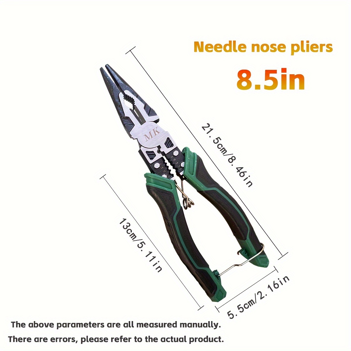 Nine in 1 Multifunctional Pliers Wire Stripper Crimping Terminal Cutter