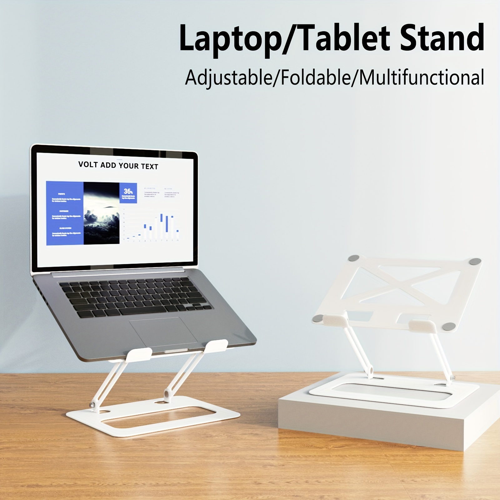 Support pliable pour ordinateur portable/tablette Table Buddy