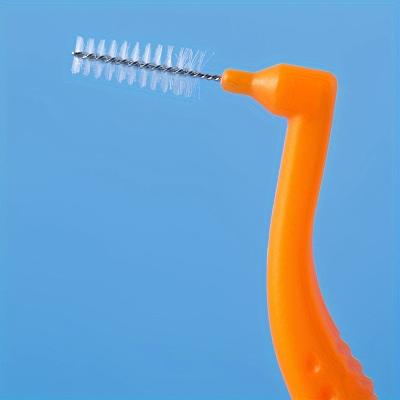 10pcs L-Shaped Diagonal Gap Brush Set for Dental Care