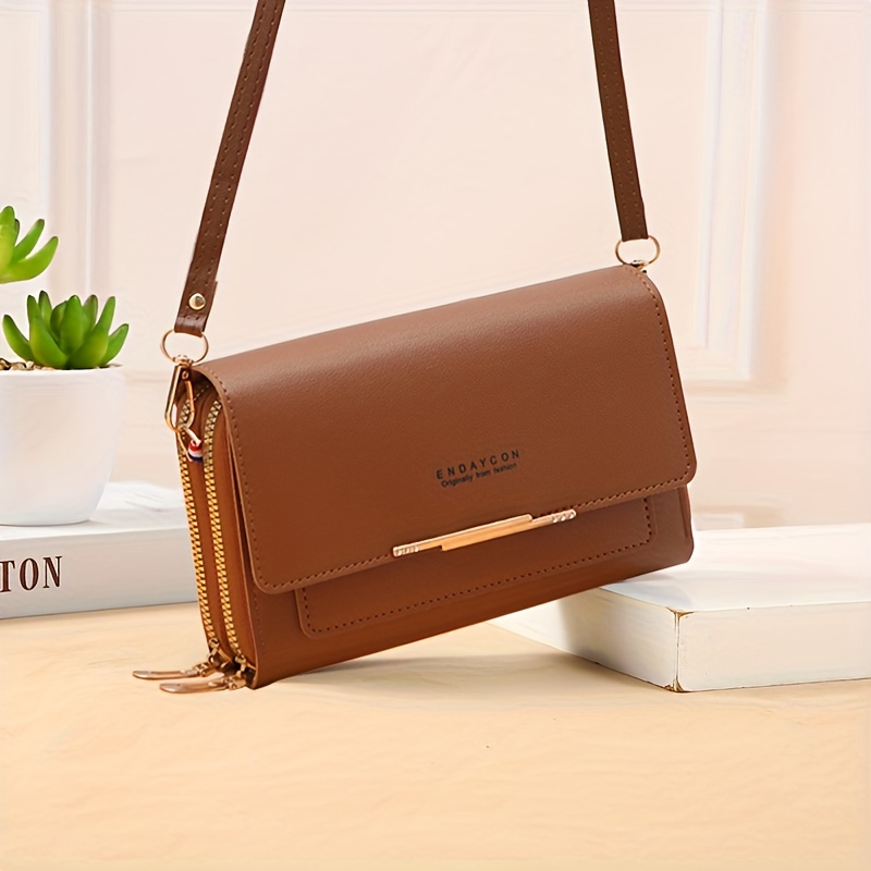 2 Bolsas Para Mujer Bolsa Crossbody Marrón