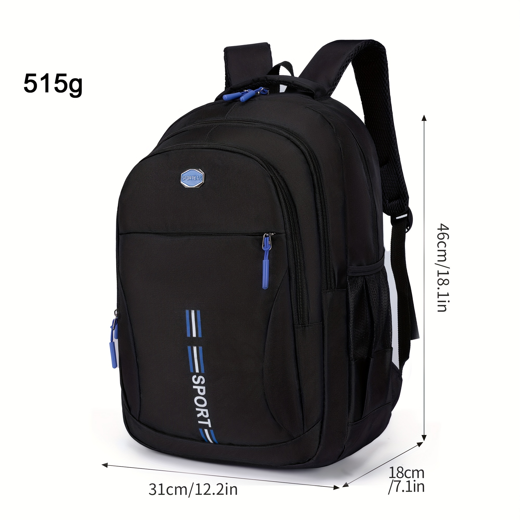 casual backpack large capacity travel computer backpack student schoolbag