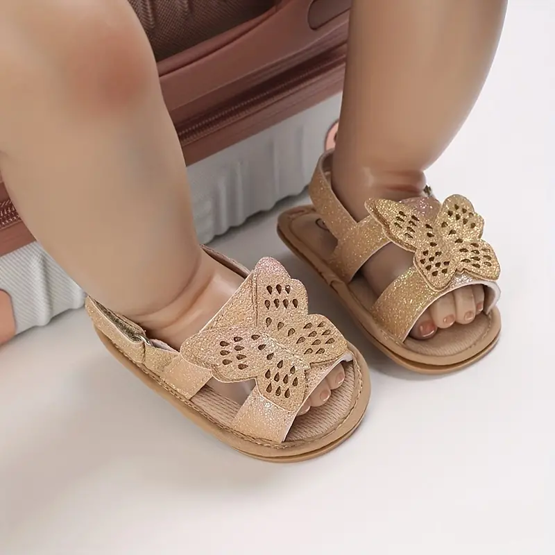 Sandales bébé fille avec décor papillon sandales princesse - Temu