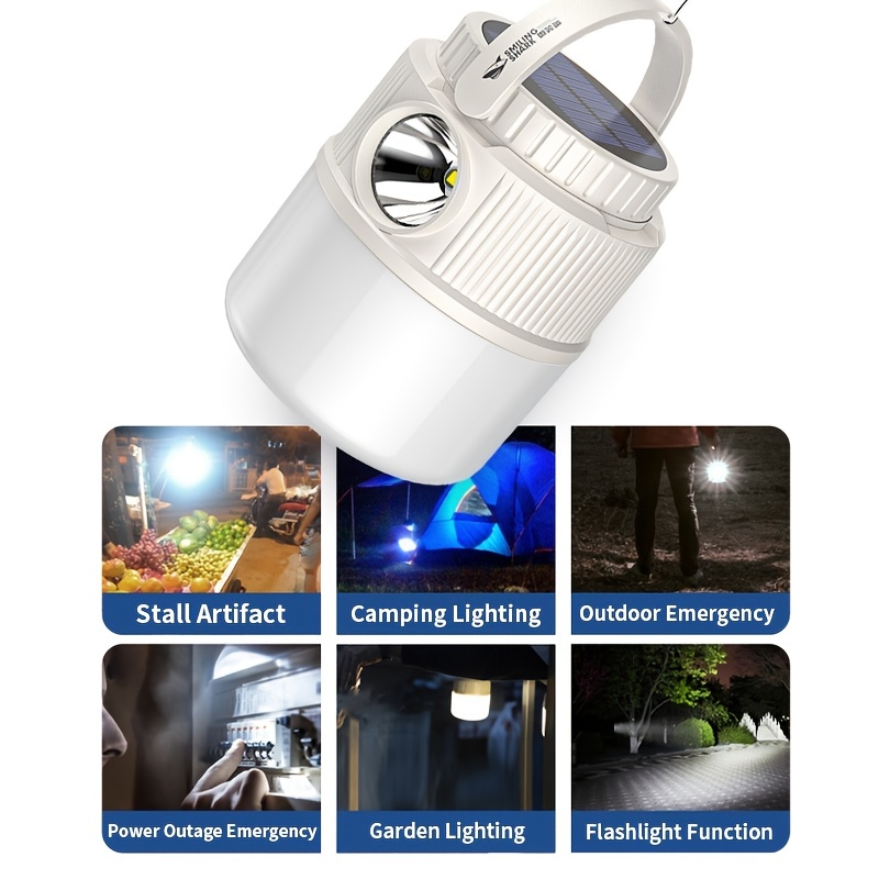 Rechargeable Usb Led Camping Lantern Stepless Adjustment - Temu