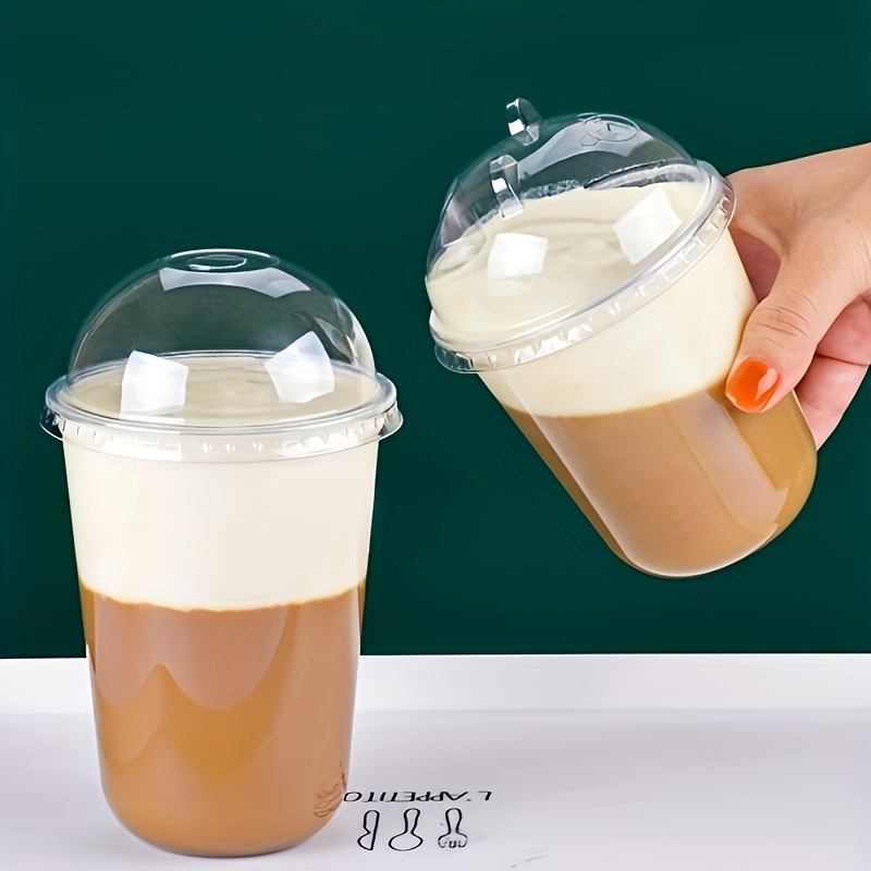 50pcs High Quality 90 Caliber Strawberry Plastic Cup Disposable