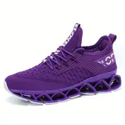 fashion mesh breathable low top chunky sneakers comfortable solid color running shoes womens footwear details 0