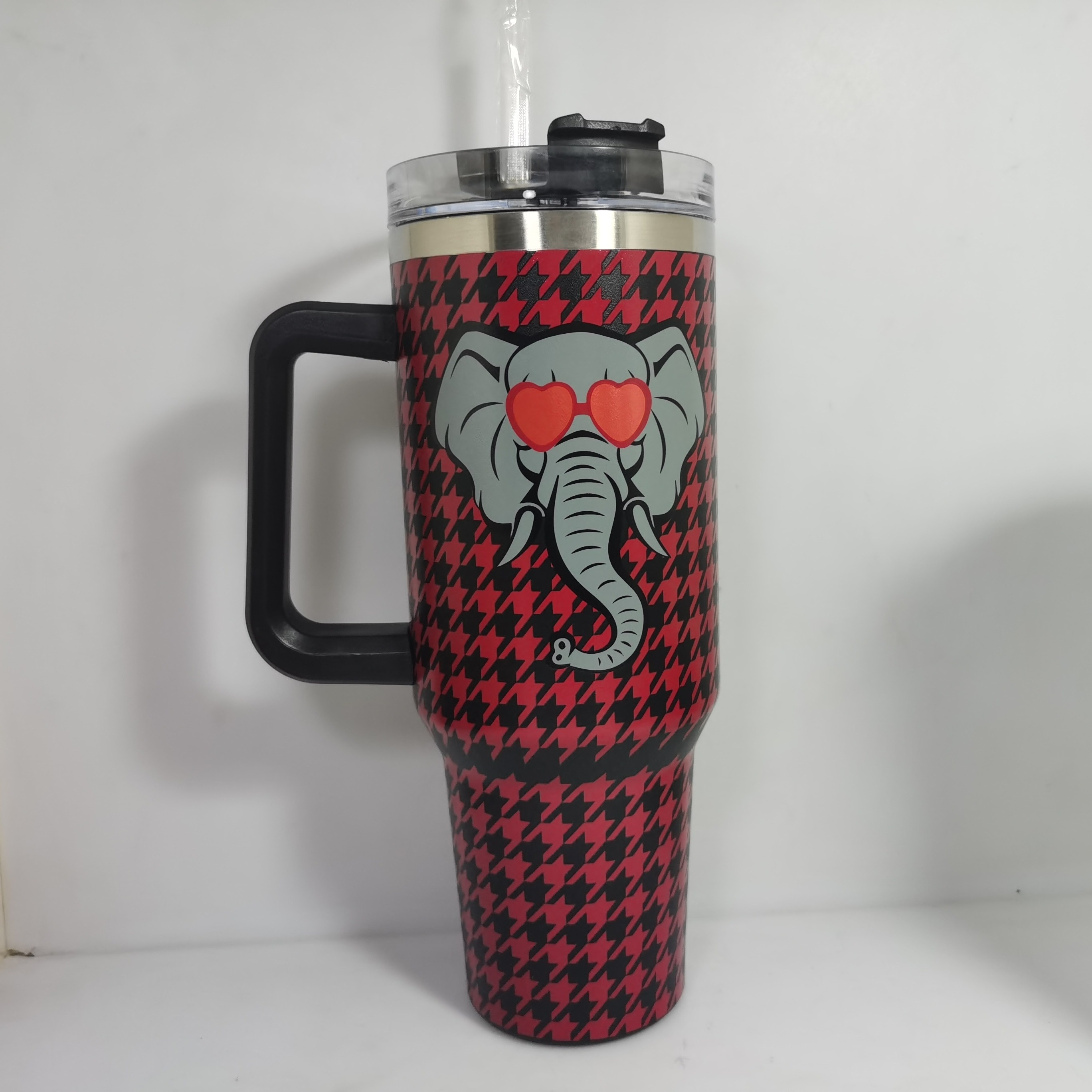 Plaid Tumbler With Lid Stainless Steel Insulated Water - Temu