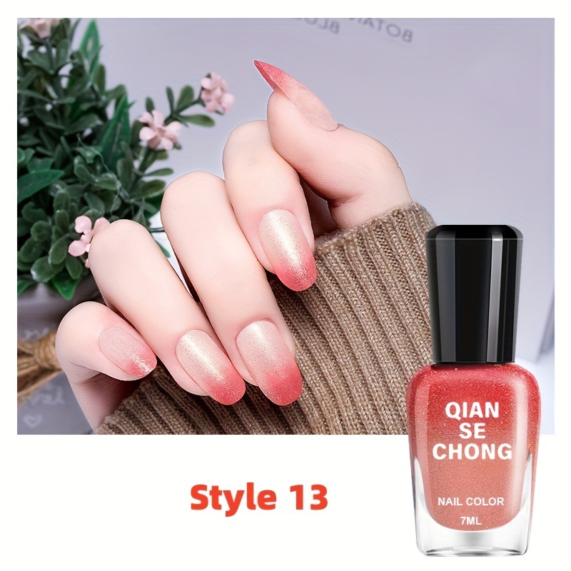 Color Changing Nail Polish for Autumn and Winter