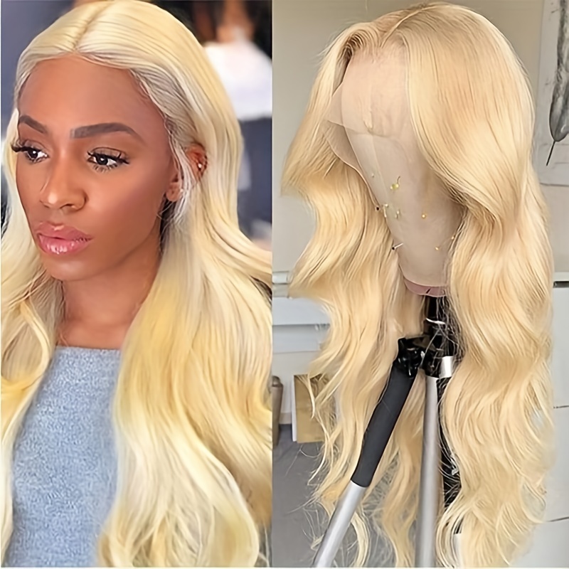 Blonde Frontal Body Waves Wig Temu