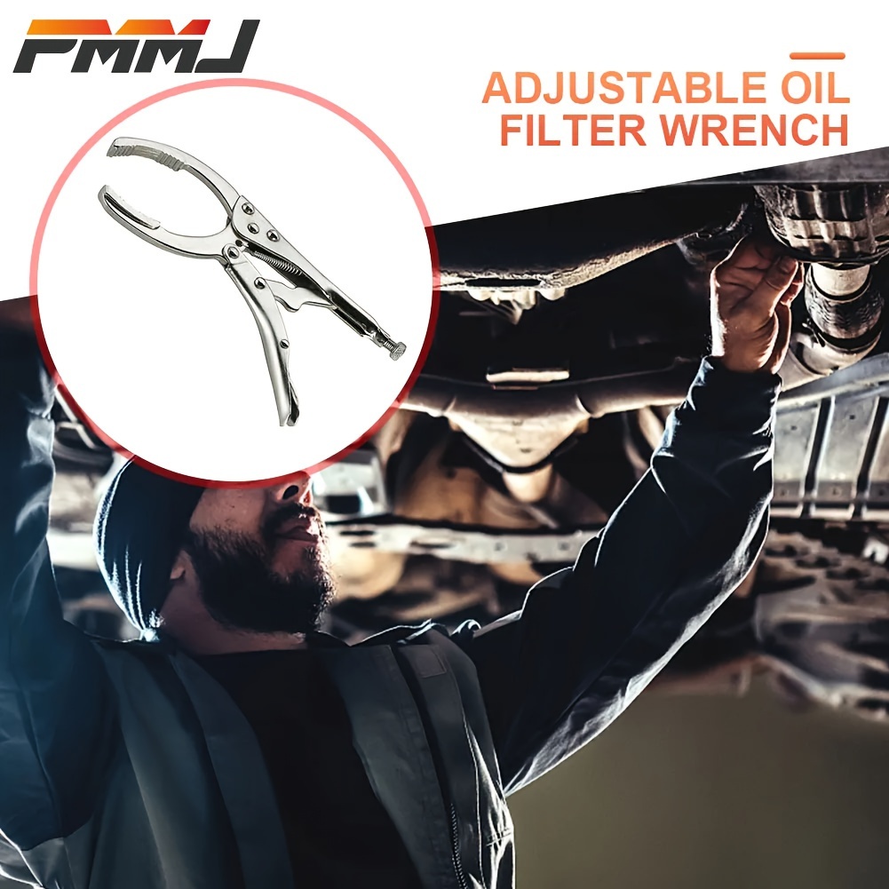 Adjustable Oil Filter Pliers Wrench Adjustable Oil Filter - Temu
