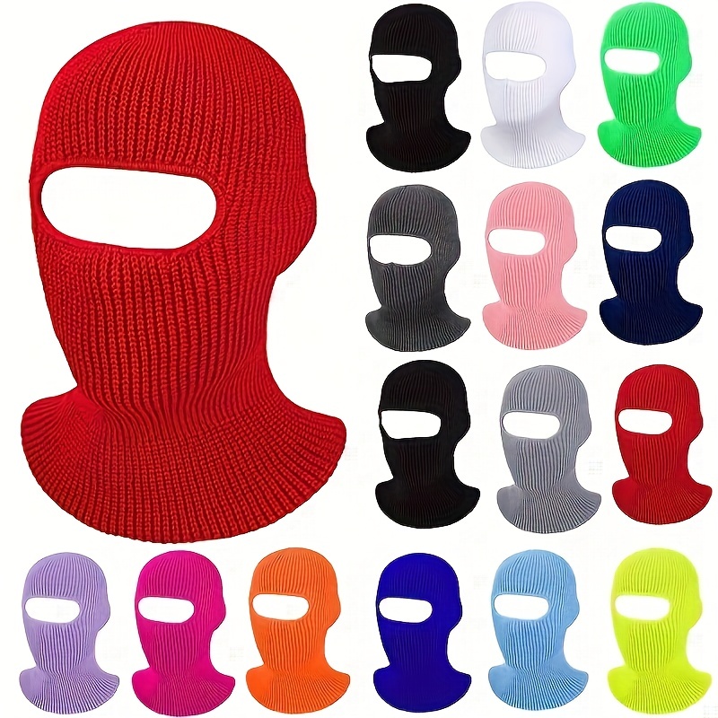 Cagoule Coupe-Vent Masque De Ski Cagoule Polaire Thermique Hiver  Utilisation Polyvalente Masque Unis - Chapeaux, casquettes, bobs, bonnets  et Chasse (11200141)