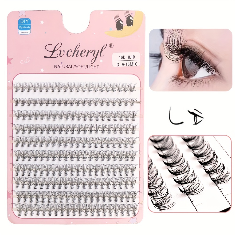 Eyelash extensions hair top hair 0.10