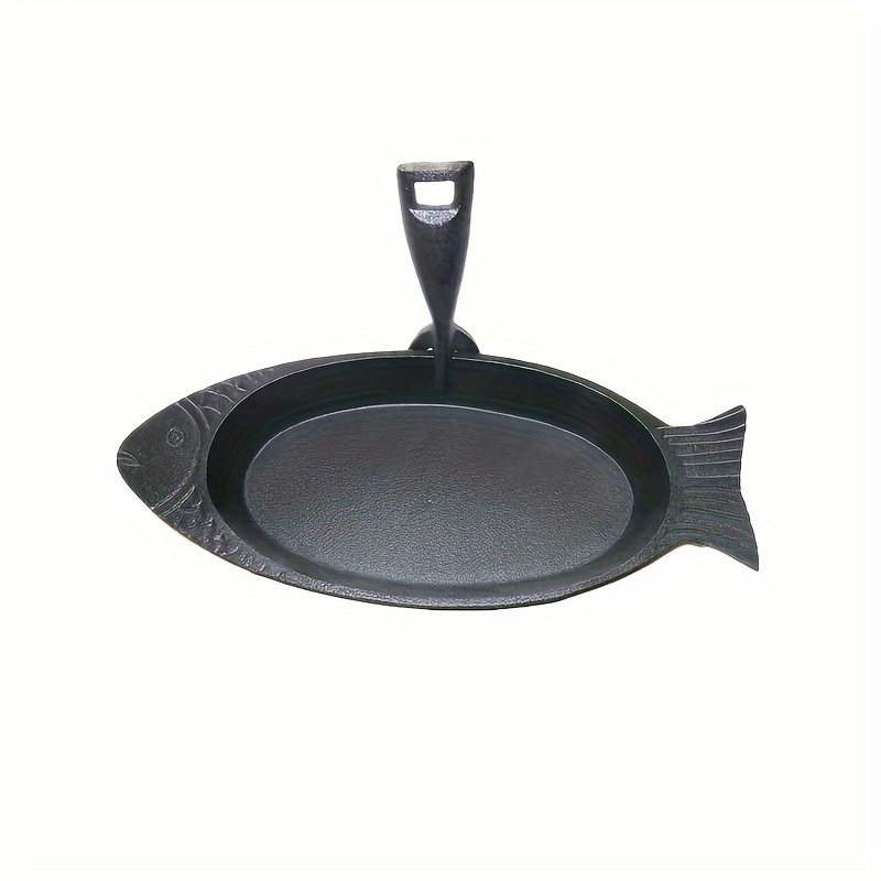 Oval Frying Pan Cast Iron Fish, Cast Iron Baking Tray