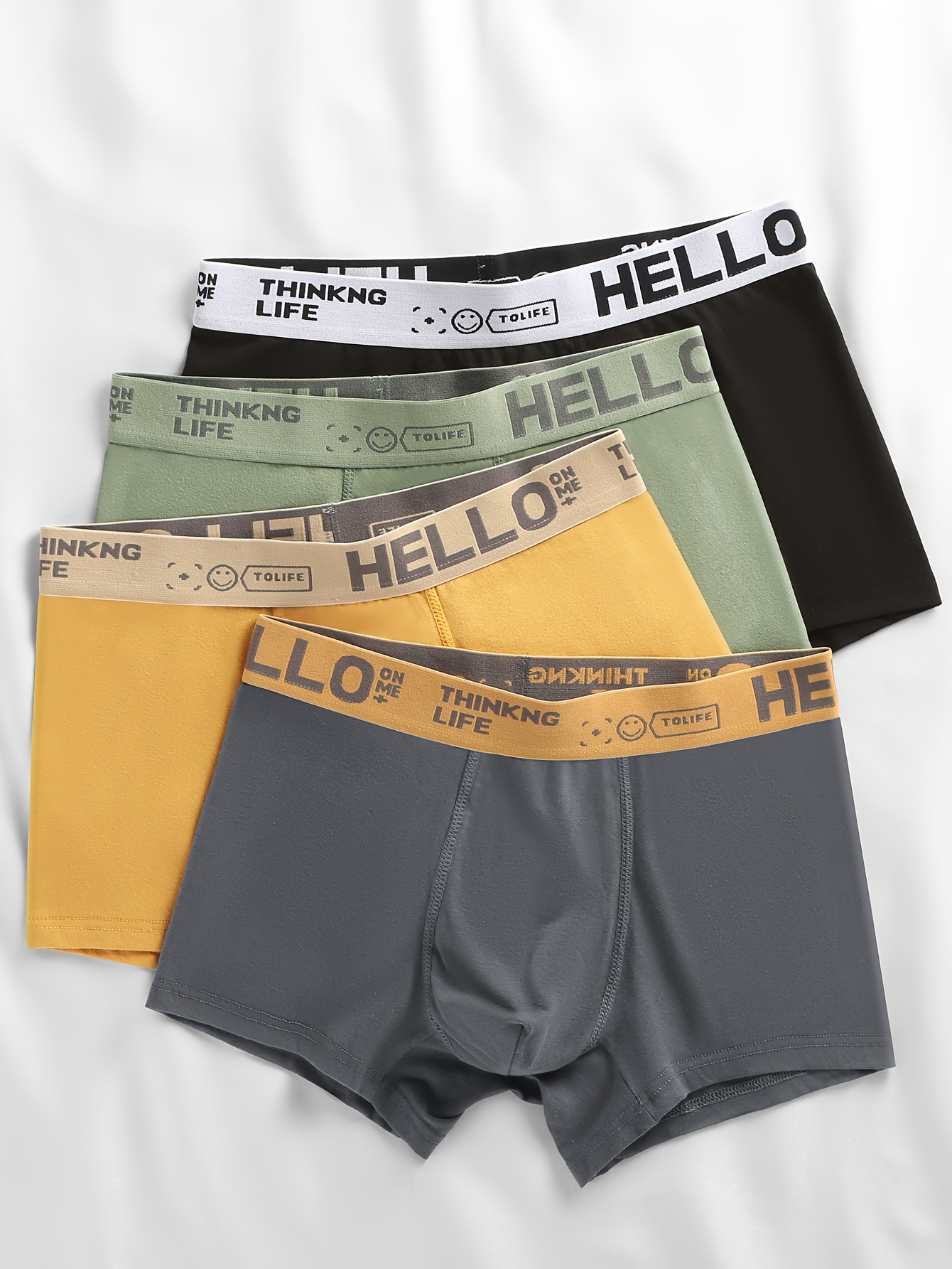 Hello Pumpkin Men's Boxer Briefs Soft Stretch Underwear High Waisted  Underpants 4XL : : Clothing, Shoes & Accessories