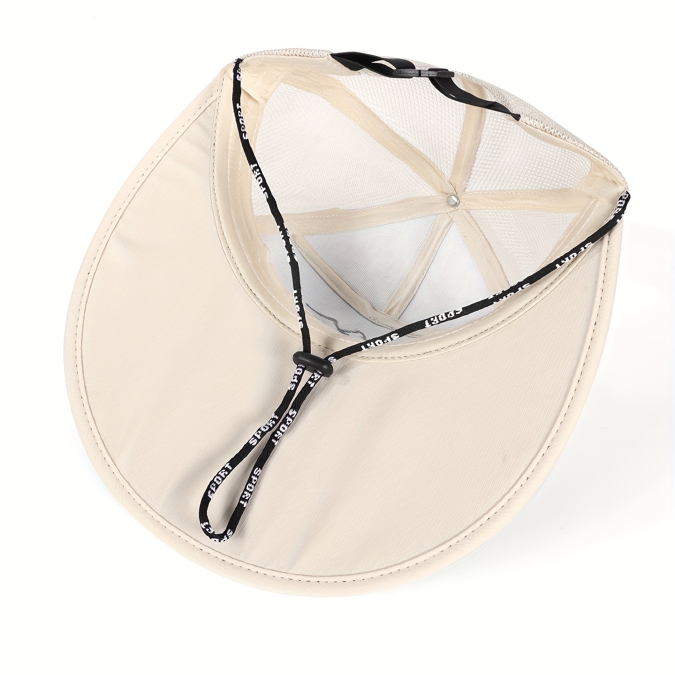 Mesh Sun Hat UV Protection Solid Visor Hat