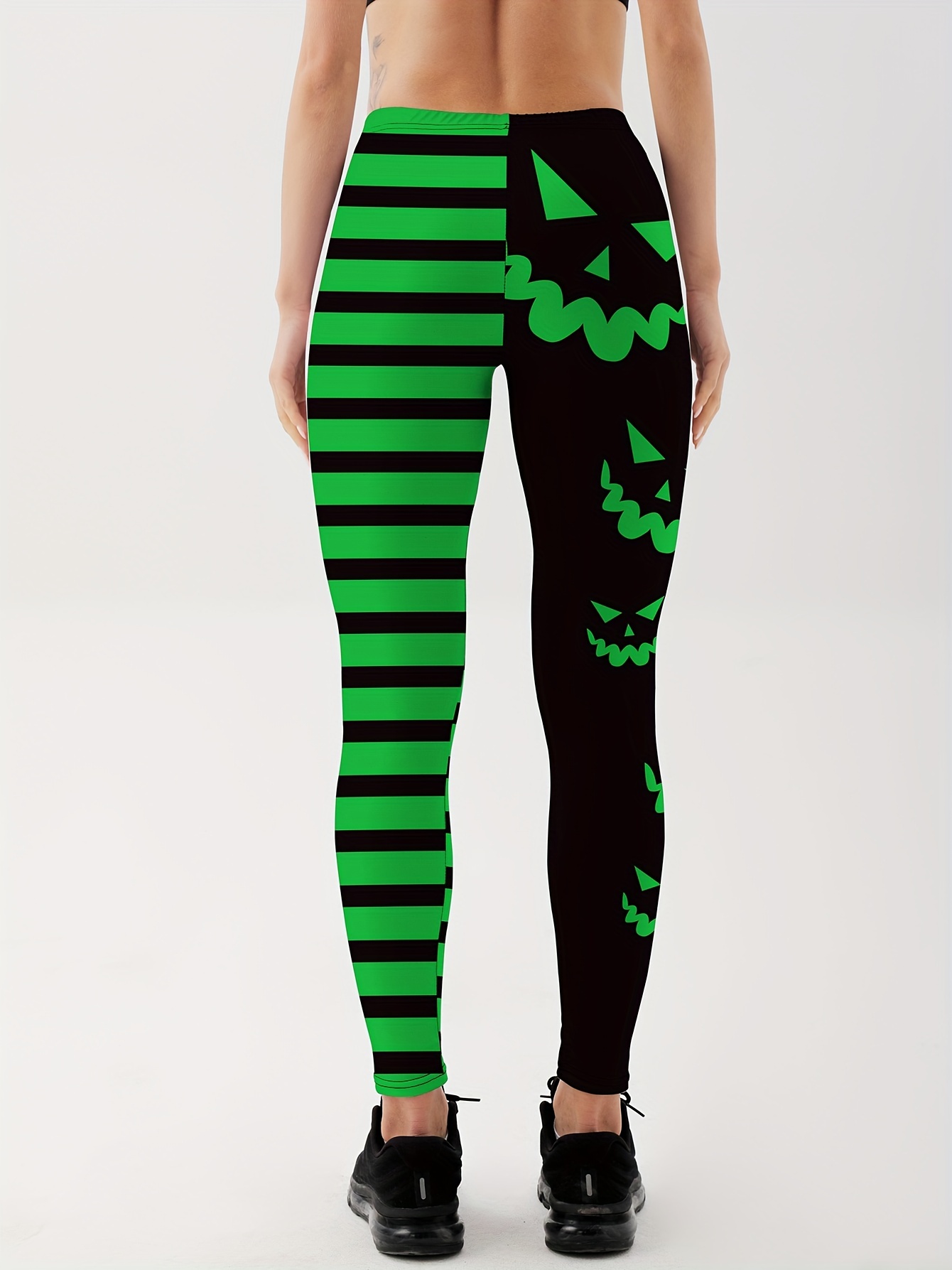 Beetlejuice Neon Yellow Leggings