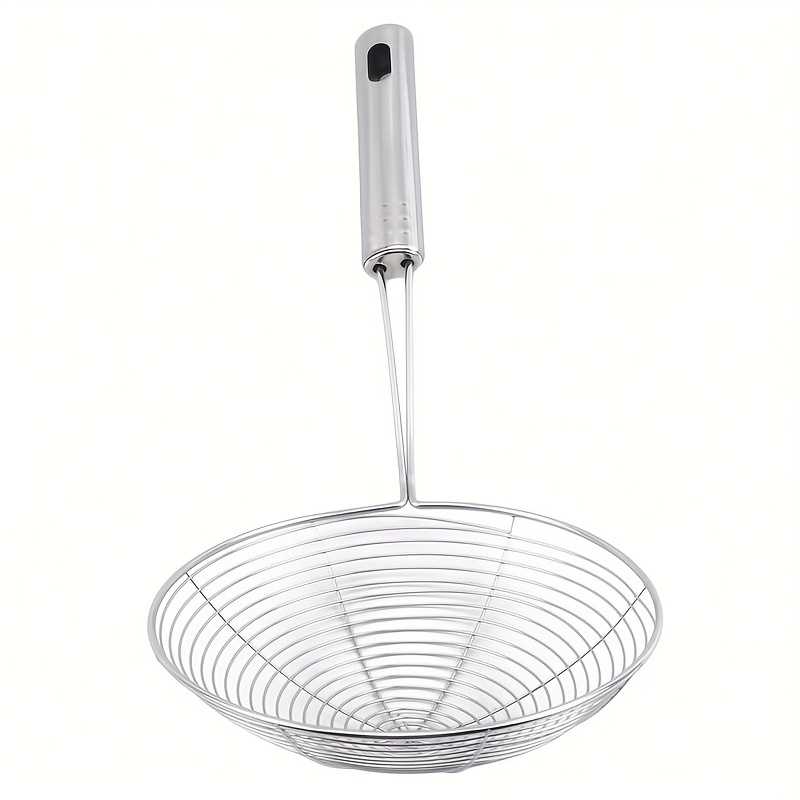 Noodle Colander Hot Pot Leak Spoon Reinforced Mesh No Magnetic
