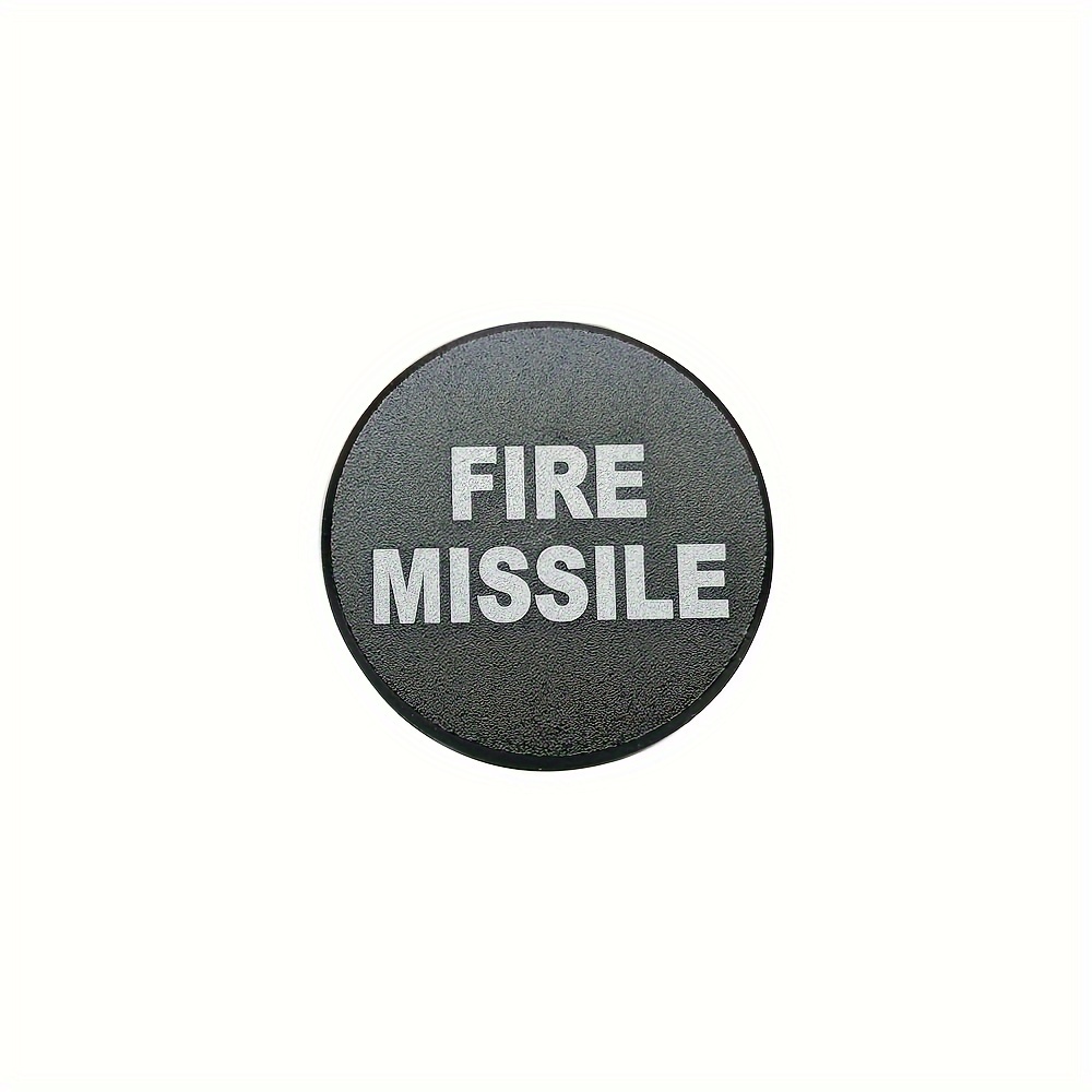 1pc Aluminium auto zigarettenanzünder knopf Fire Missile - Temu Germany