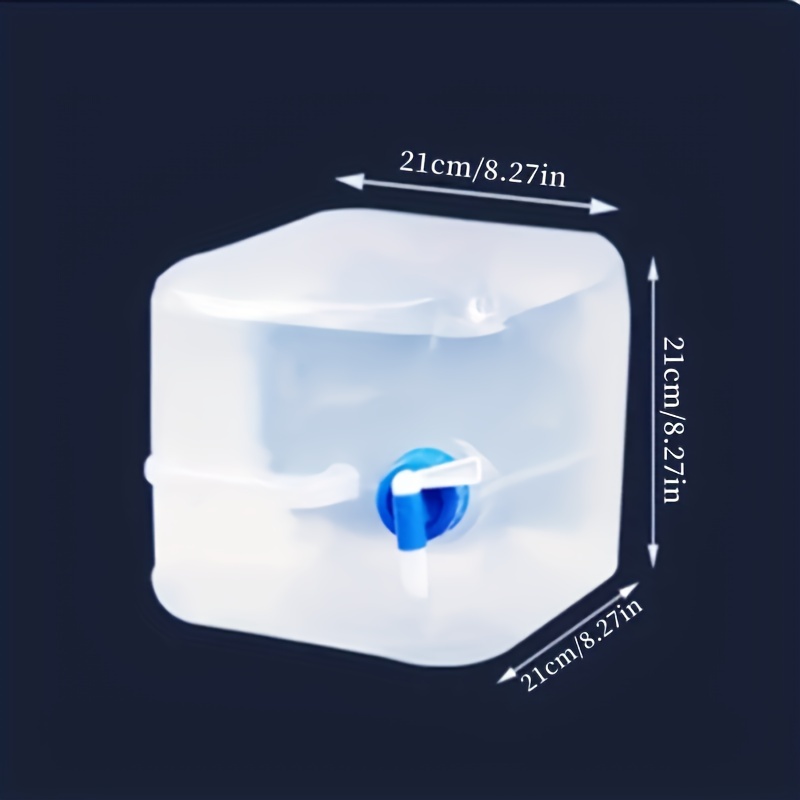 Cubo Plegable 1 Pieza Contenedor Almacenamiento Agua Acampar - Temu