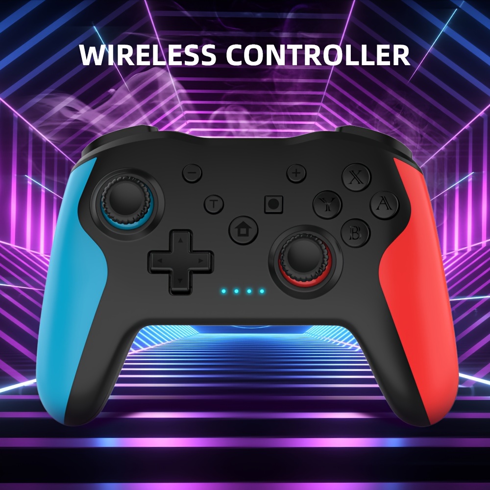 2PCS Bluetooth 2.4G Wireless Controller For Nintendo Switch Pro PC