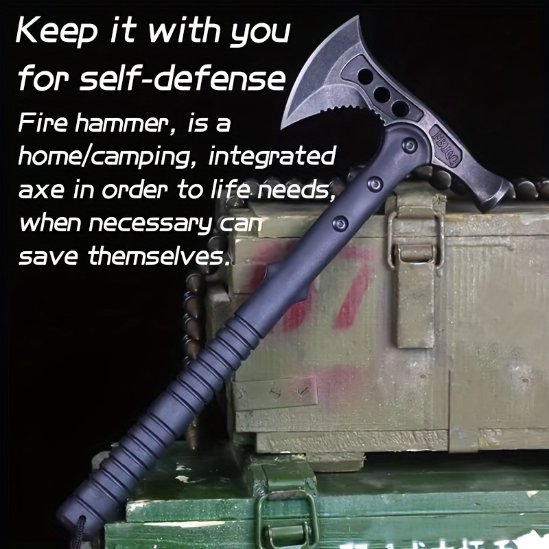Outdoor Tools Devil Axe Outdoor Axe Survival Axe Camping Temu