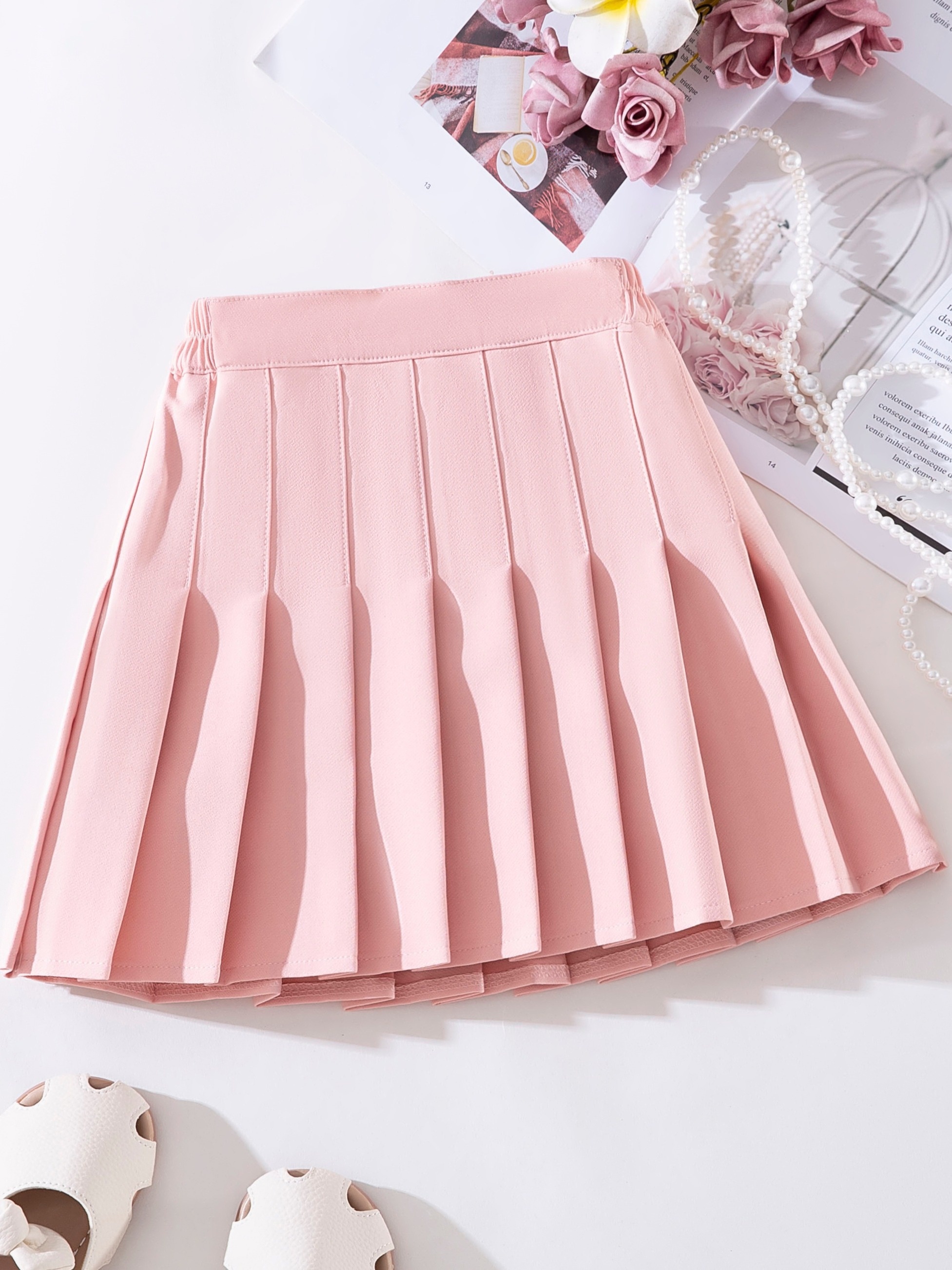 Falda pantalón estilizada lisa pollera pantalón informal de - Temu