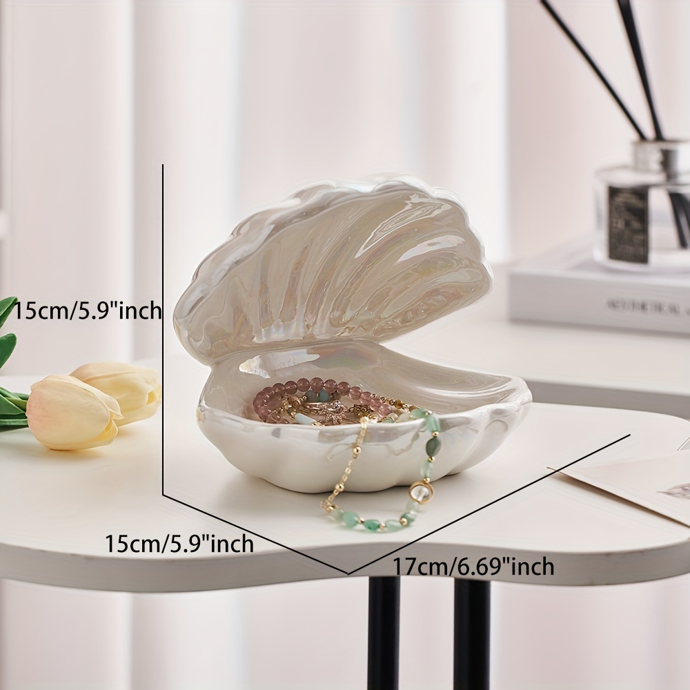 Clam shell ring on sale holder