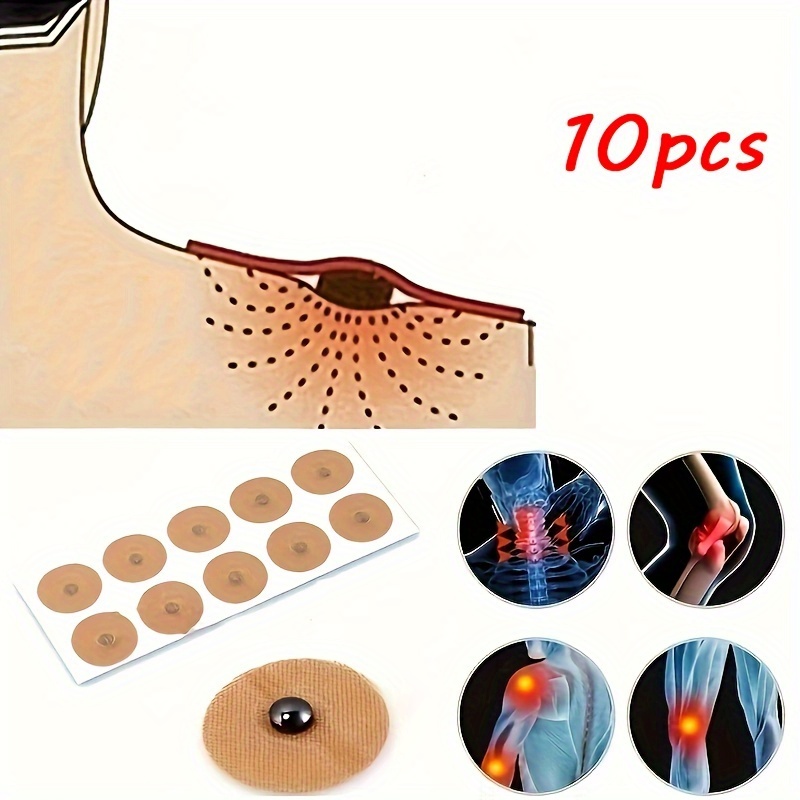 

10pcs Magnetic Patches, Magnetic Care Body Acupoint Stickers, Body Care Stickers