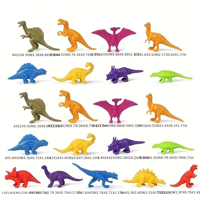 Figuras de Dinosaurios Colección X8