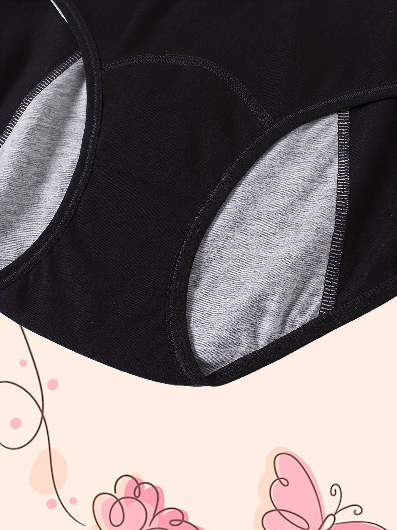 Girls Breathable Leak Proof Period Underwear Kids Teens - Temu Canada