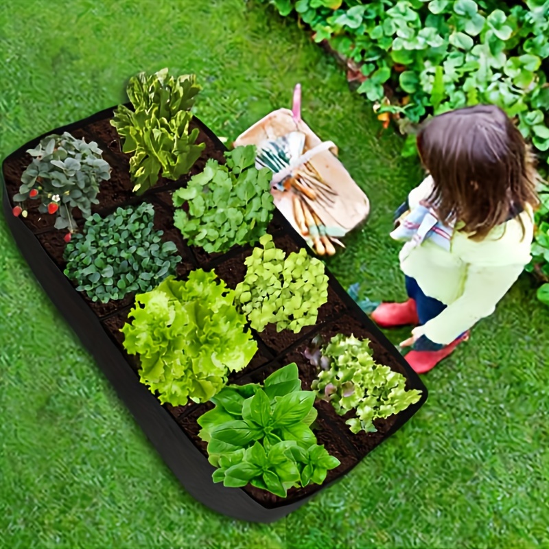 Macetas grandes para plantas al aire libre, jardineras, cajas de jardín,  macetas elevadas para exteriores, macetas perfectas para jardín, patio