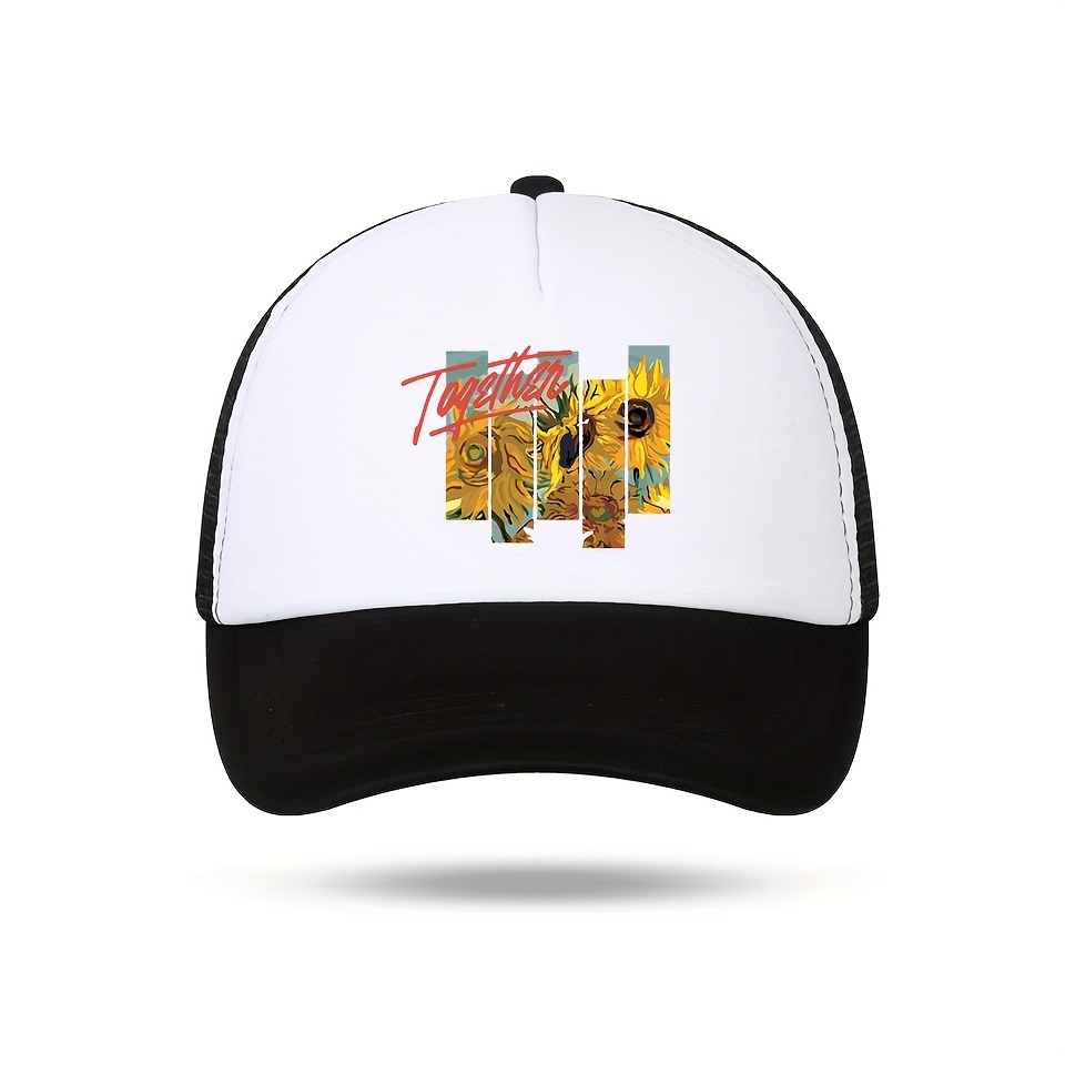 Mesh Breathable Baseball Trucker Hat Outdoor Sunshade - Temu