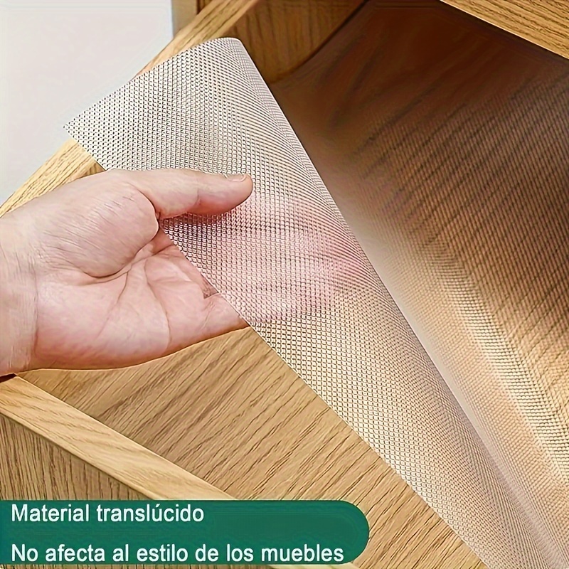 Revestimiento de cajones Revestimiento de estante de cocina Antideslizante  Protección de almacenamiento de cocina Protector de muebles para Mostrador  45x200cm perfecl Forro de estante