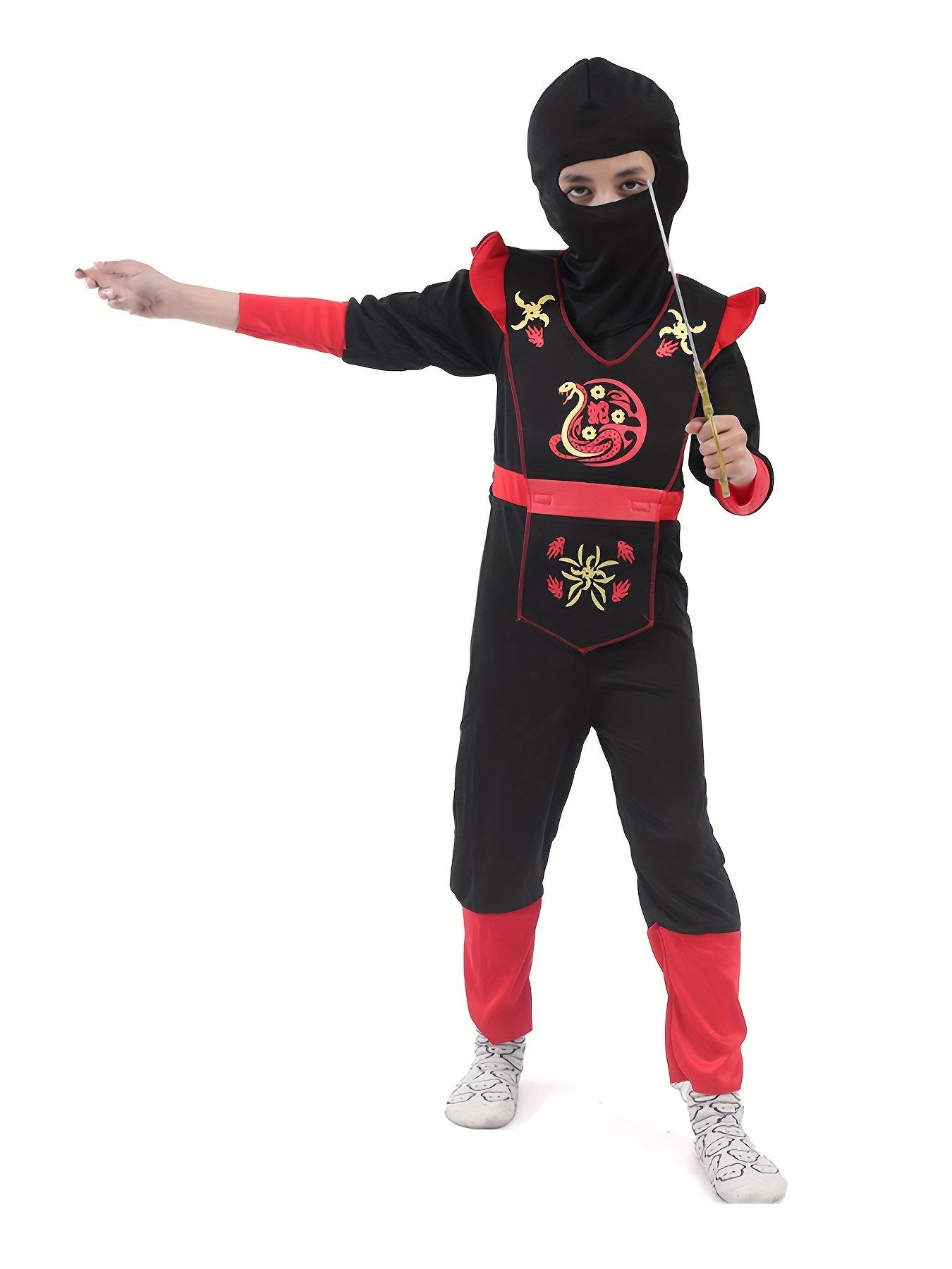 Disfraz Ninja Mujer Disfraz Ninja Hombre Accesorio Disfraz - Temu