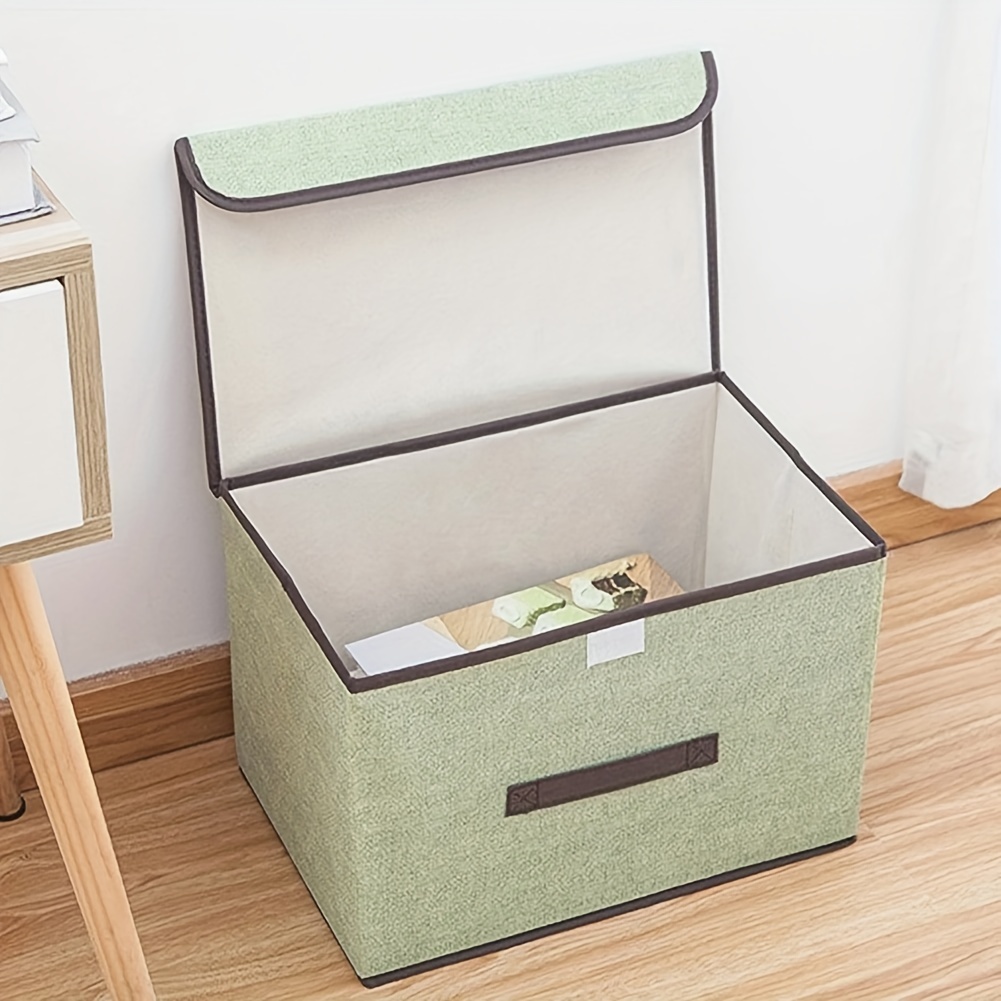 simple-large-capacity-organizer-dustproof-flap-foldable-container